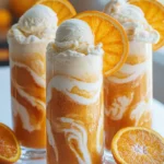 Creamy Orange Dreamsicle Float