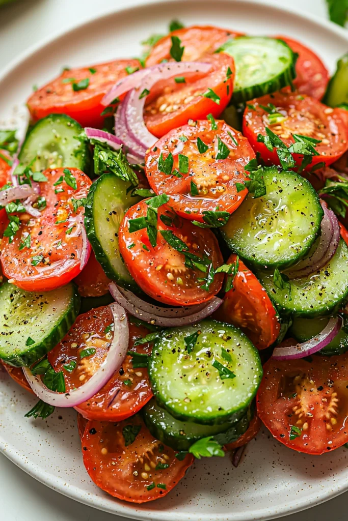 Cucumber Tomato Salad