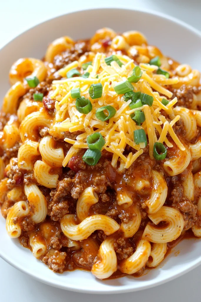 Easy One-Pot Chili Mac