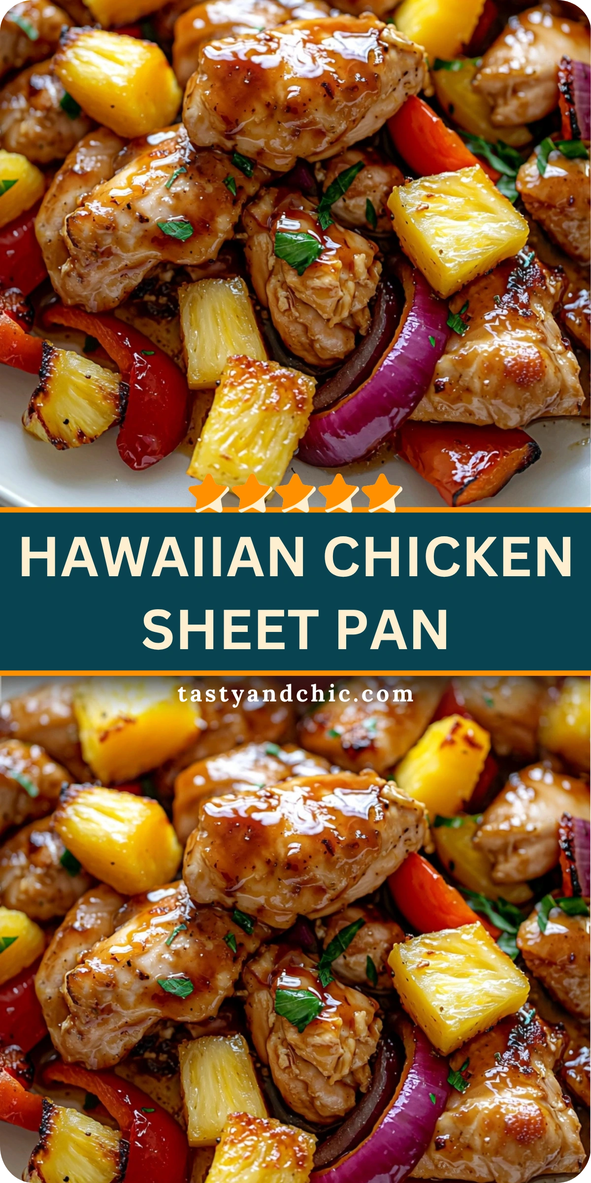 Hawaiian Chicken Sheet Pan