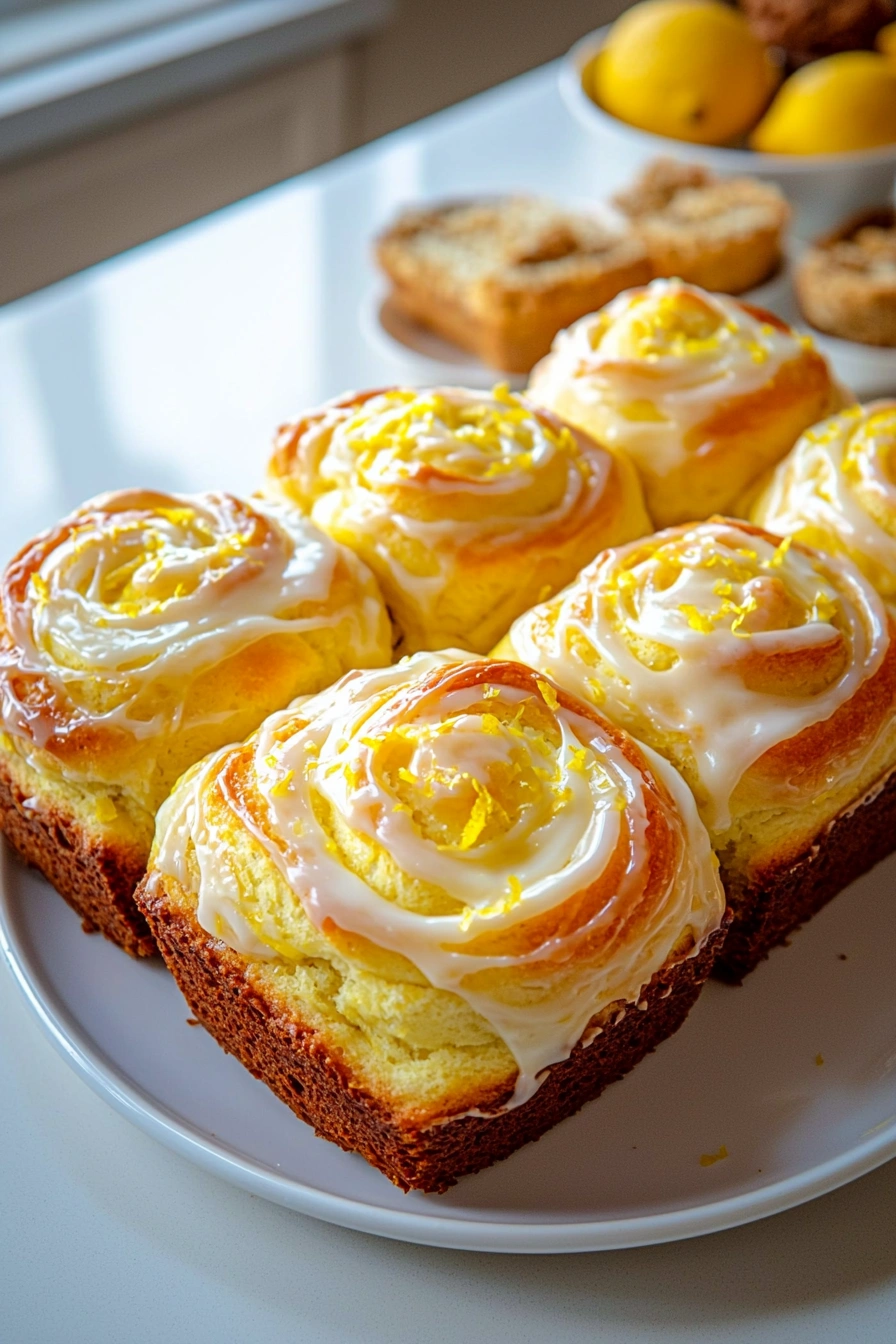 Irresistible Lemon Cream Cheese Rolls