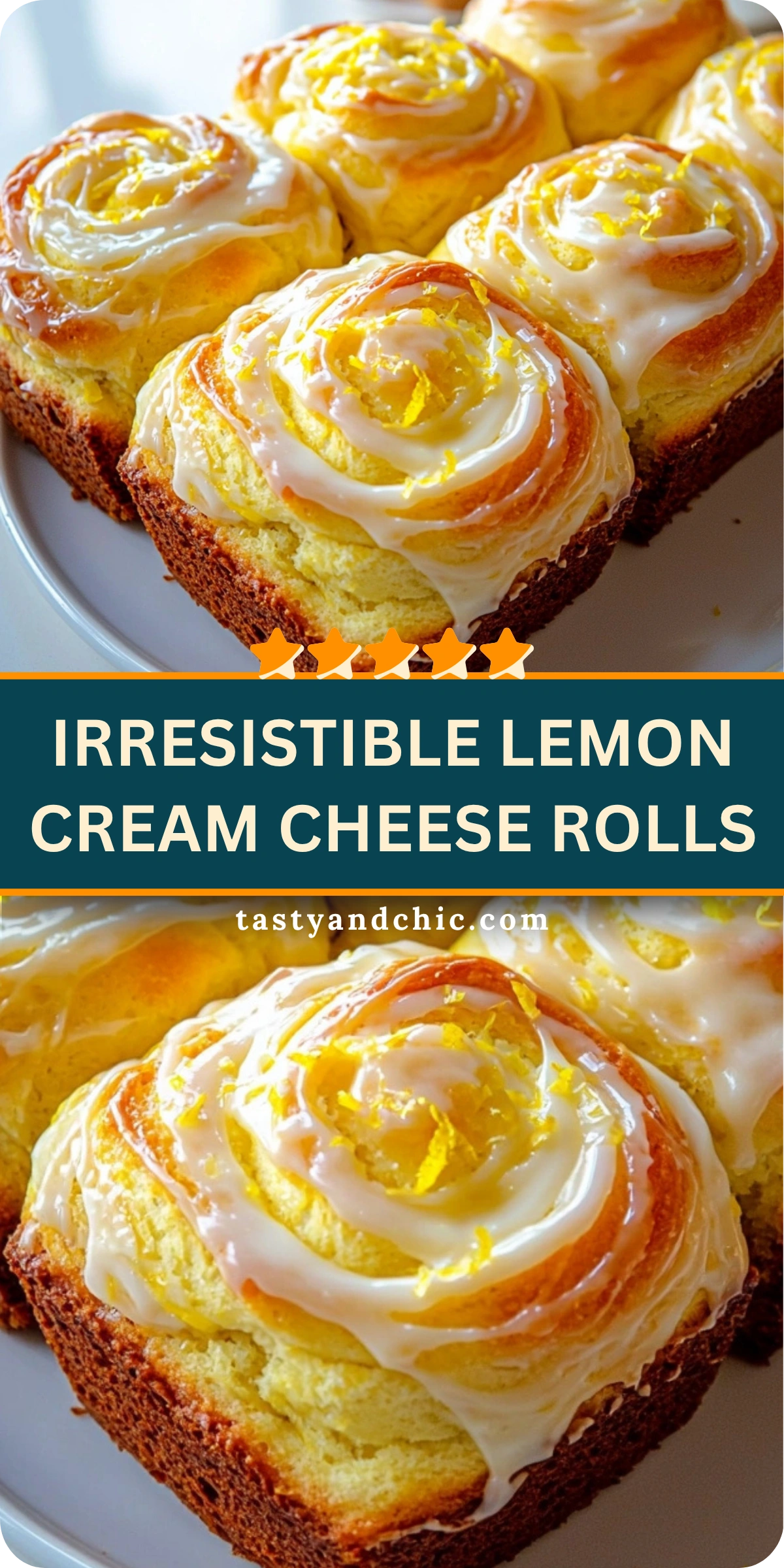 Irresistible Lemon Cream Cheese Rolls