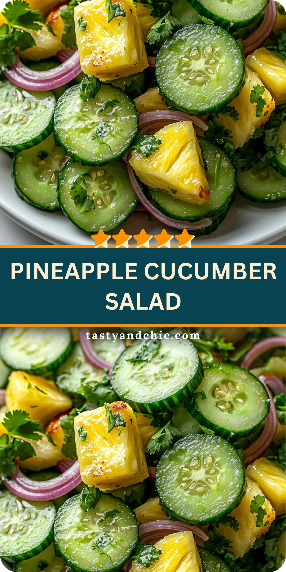 Pineapple Cucumber Salad