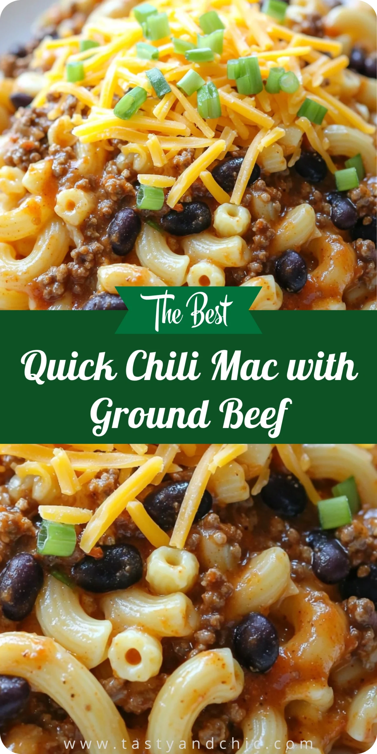 Quick Chili Mac with Ground Beef