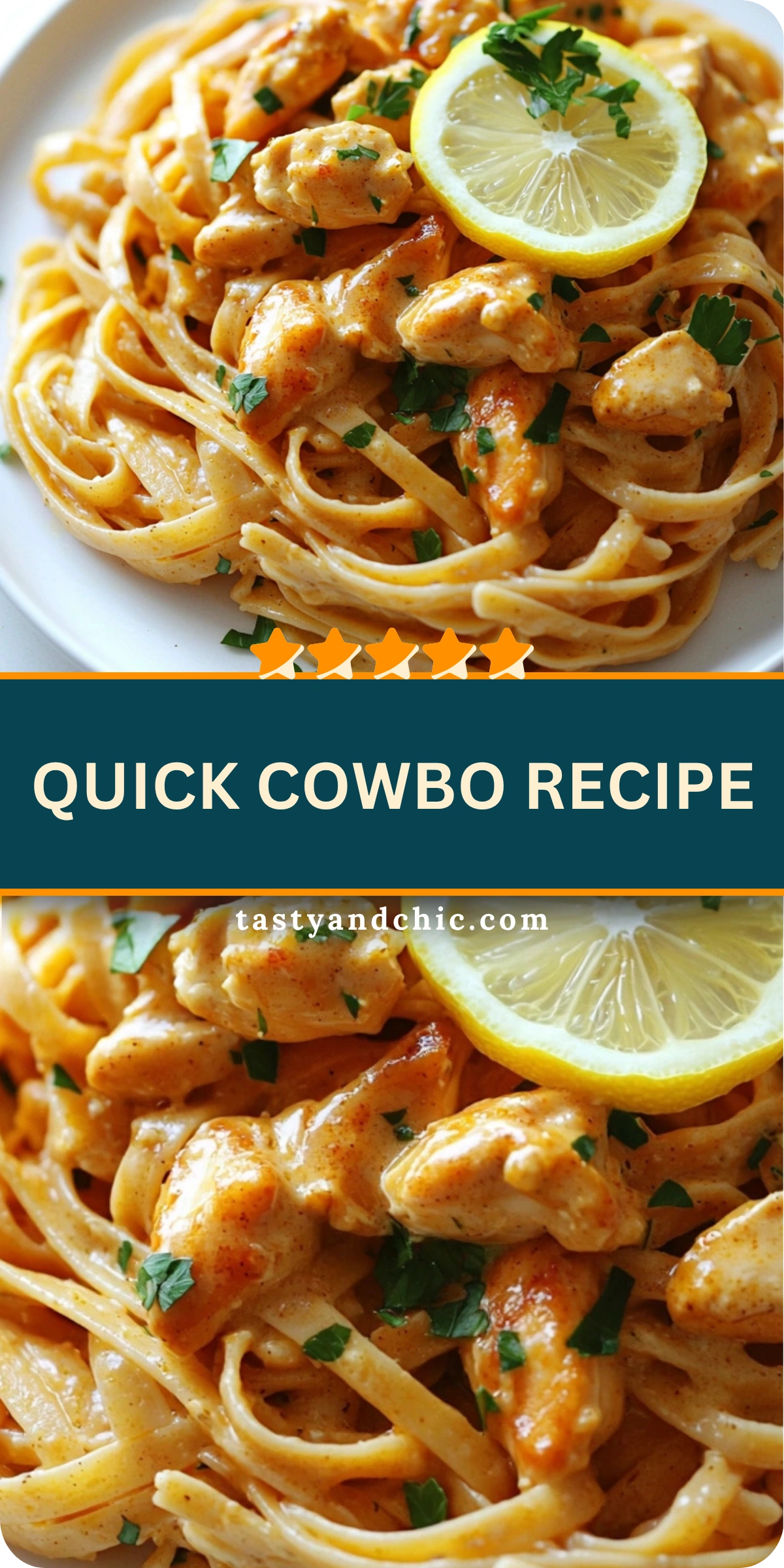 Quick Cowboy Chicken Pasta