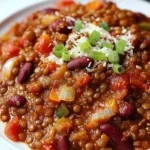 Quick Lentil Chili