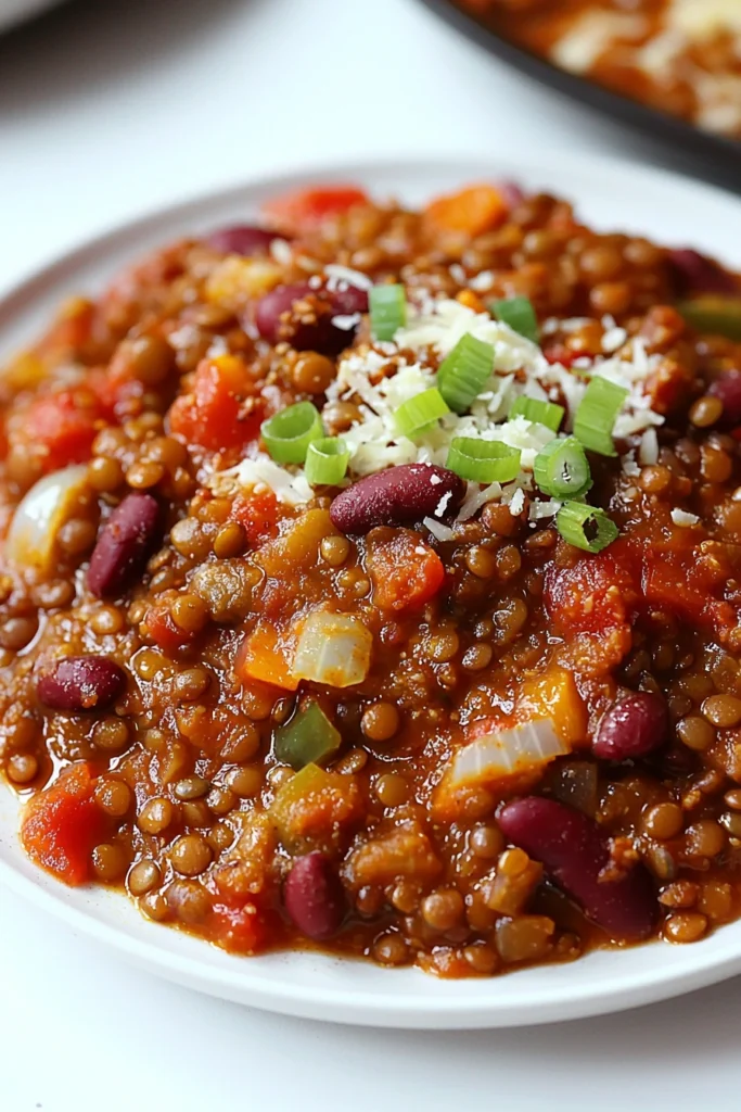 Quick Lentil Chili