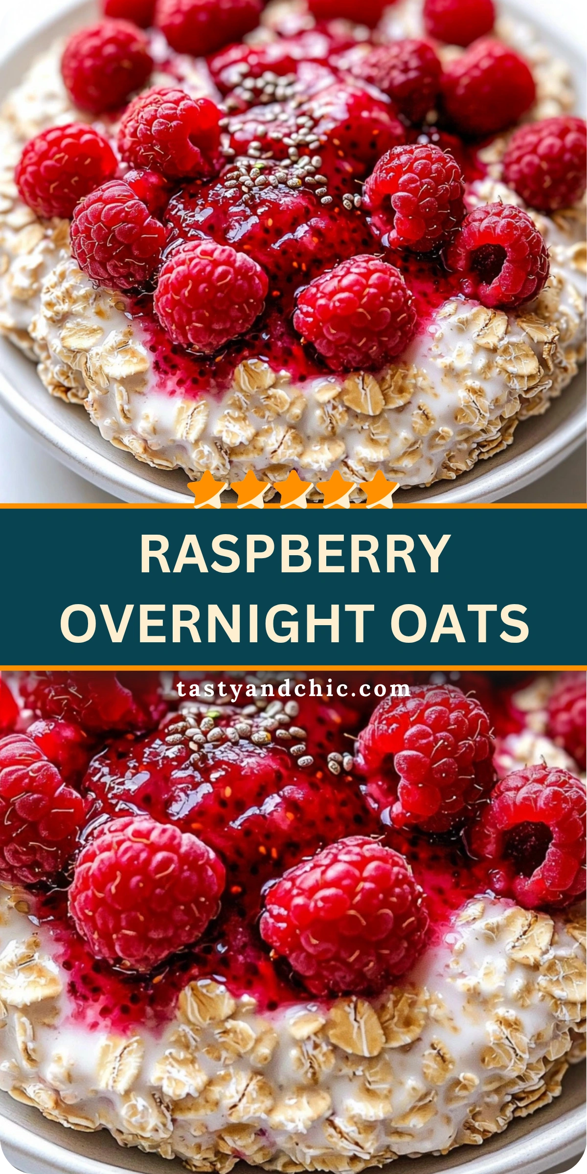 Raspberry Overnight Oats