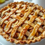 Salted Caramel Apple Pie