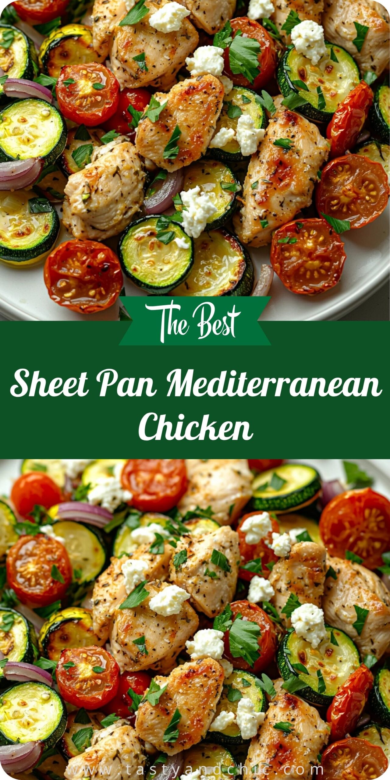 Sheet Pan Mediterranean Chicken