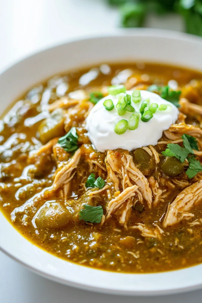 Simple Chicken Chili Verde