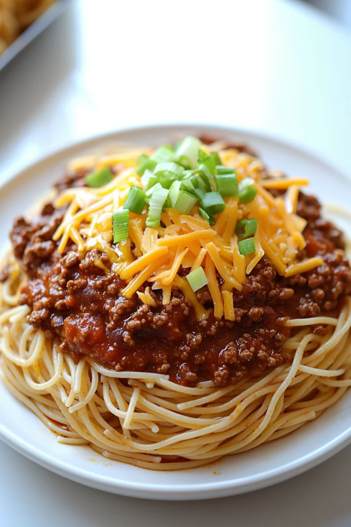 Simple Cincinnati-Style Chili