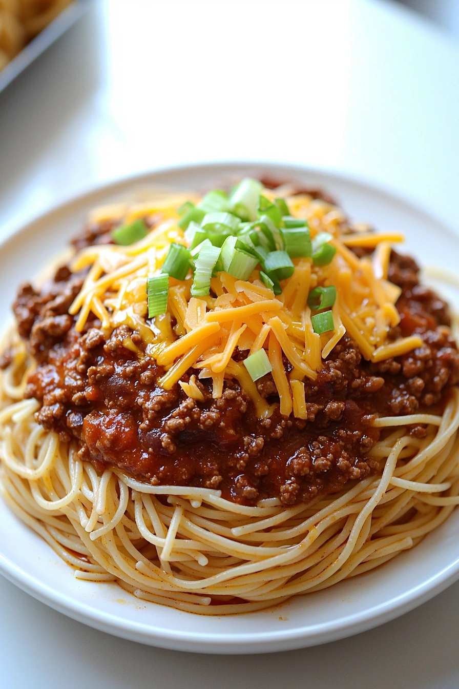 Simple Cincinnati-Style Chili