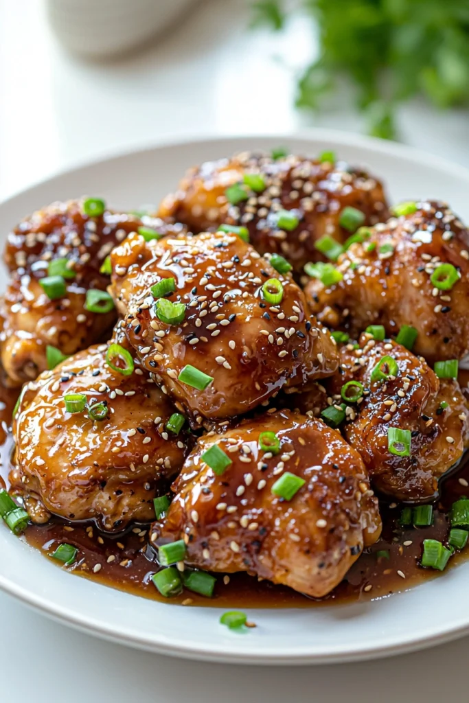 Slow Cooker Honey Garlic Chicken