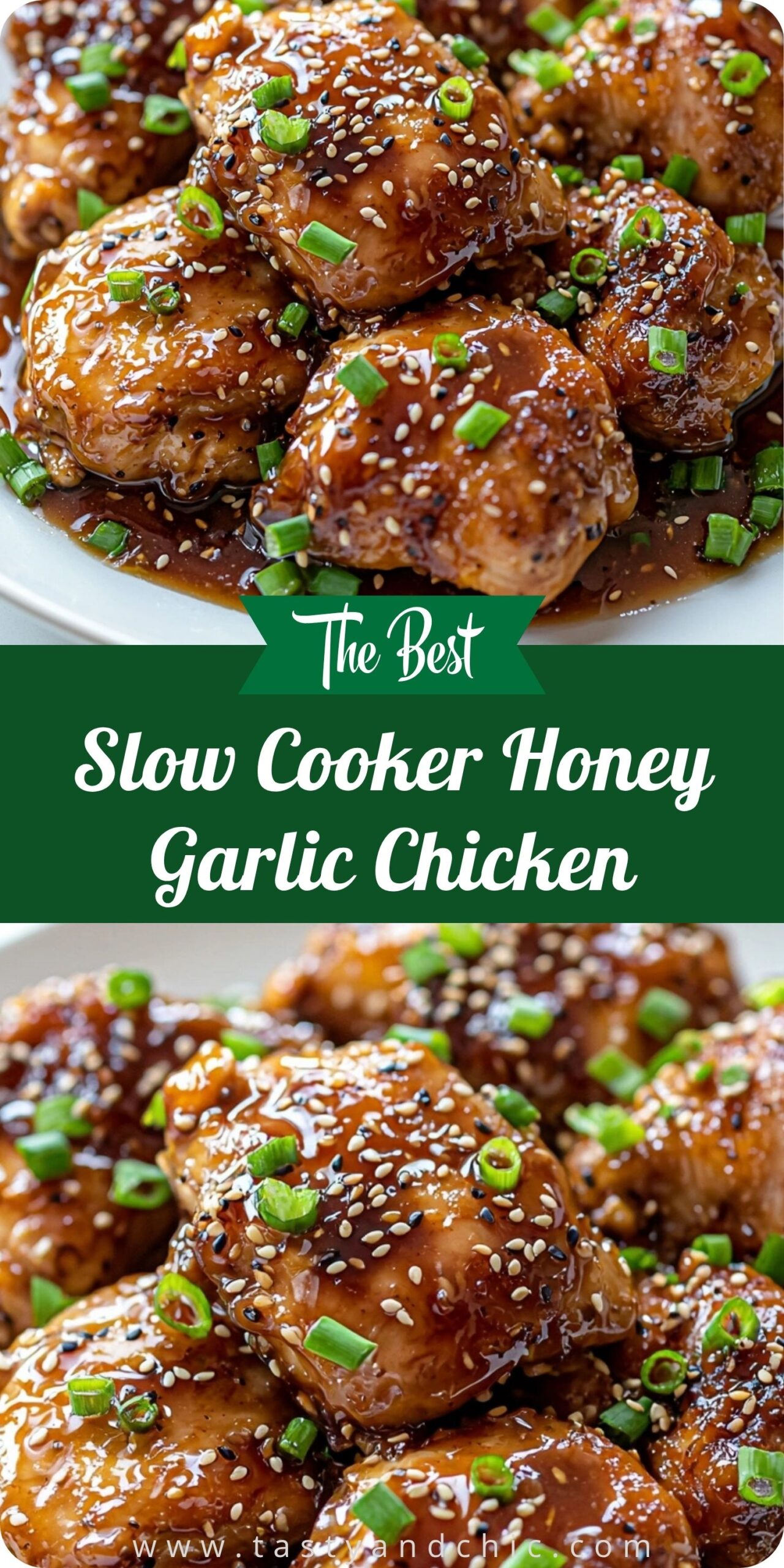 Slow Cooker Honey Garlic Chicken