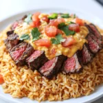 Steak Queso Rice