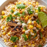 Street Corn Chicken Rice Bowl