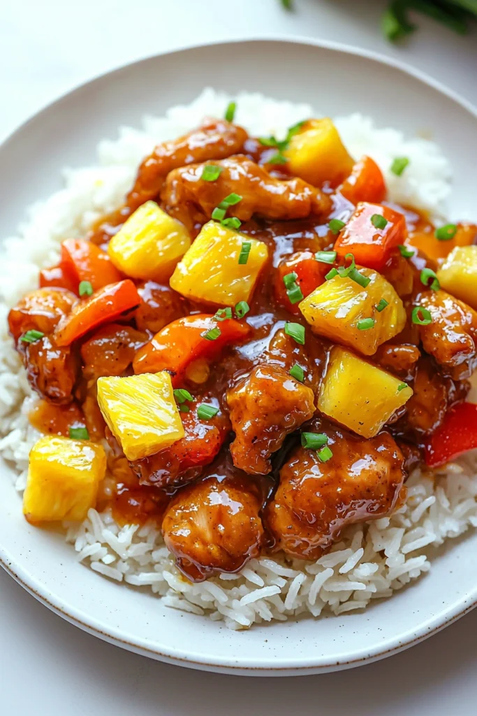 Sweet and Sour Chicken