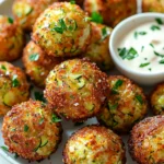 Zucchini Garlic Bites