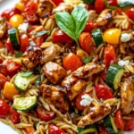 Easy Balsamic Chicken Pasta